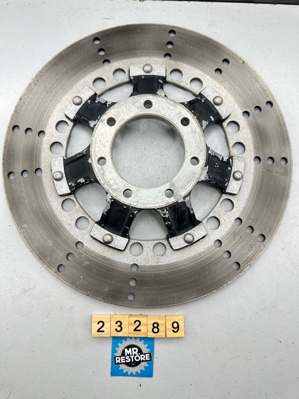 Kawasaki Z1300 KZ1300 OEM Front Disc Rotor With 4.8mm Remaining 41080-1123