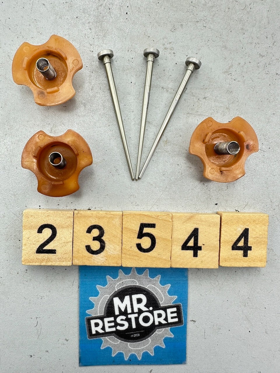 Honda VT250 OEM Carburettor Jet Needles & Holders 99J & 99L & 0WP
