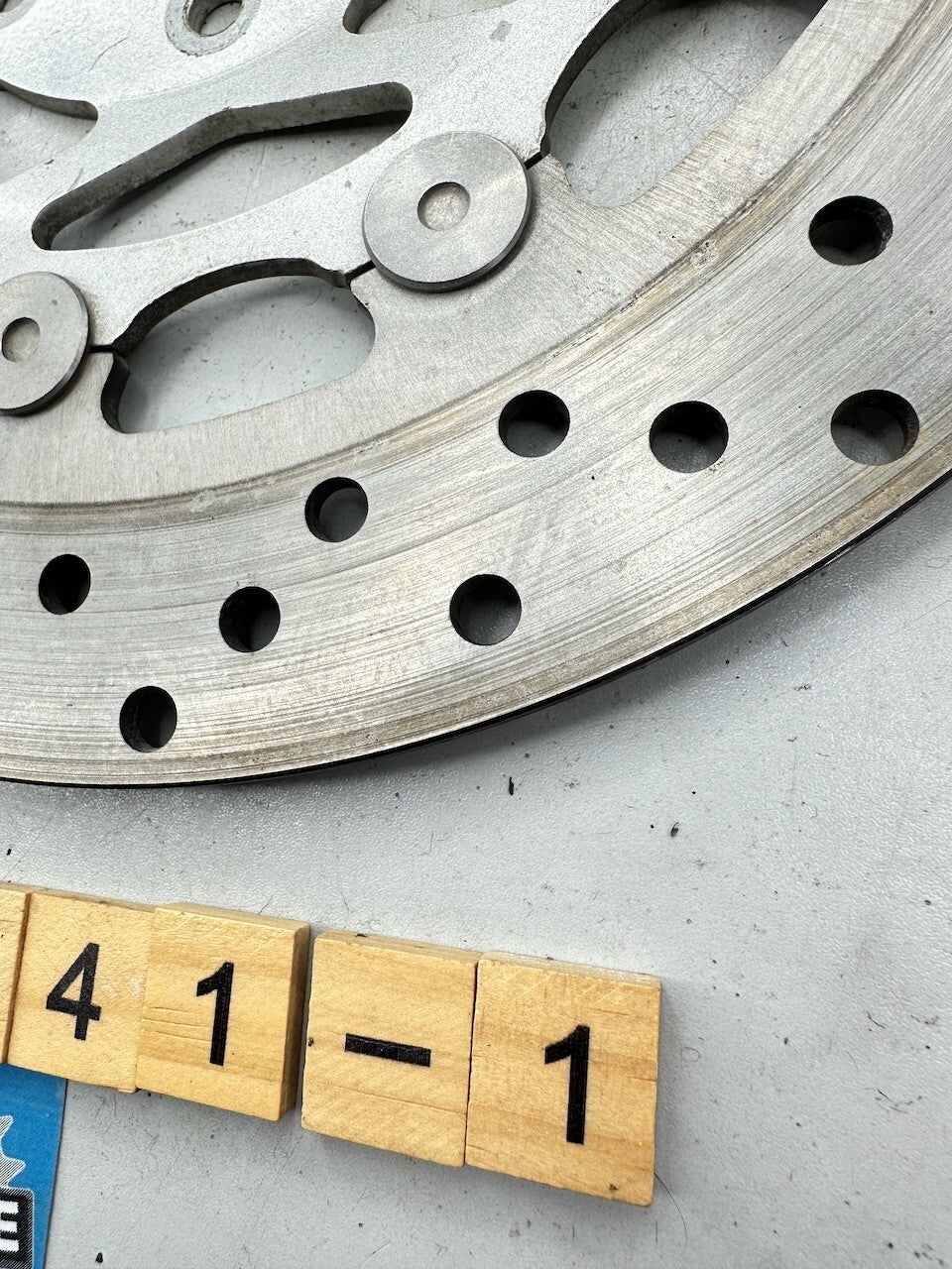 Yamaha FJ1200 FZR600 FZR500 FZR400 TDM850 OEM Front Brake Disc 3HE-2581T