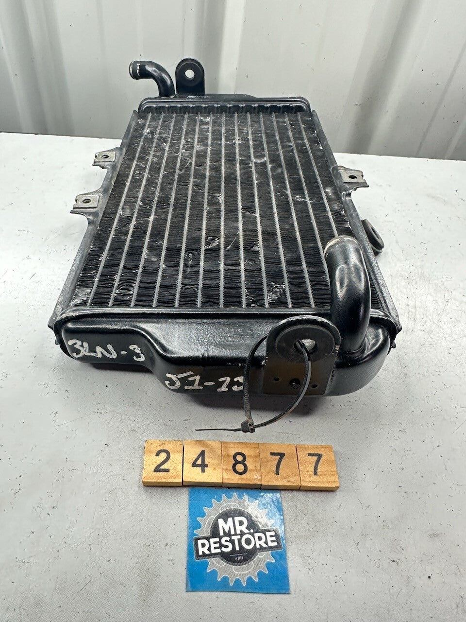 Yamaha FZR250 3LN '89-94' Radiator 3LN-12461  3LN-12461-00-00