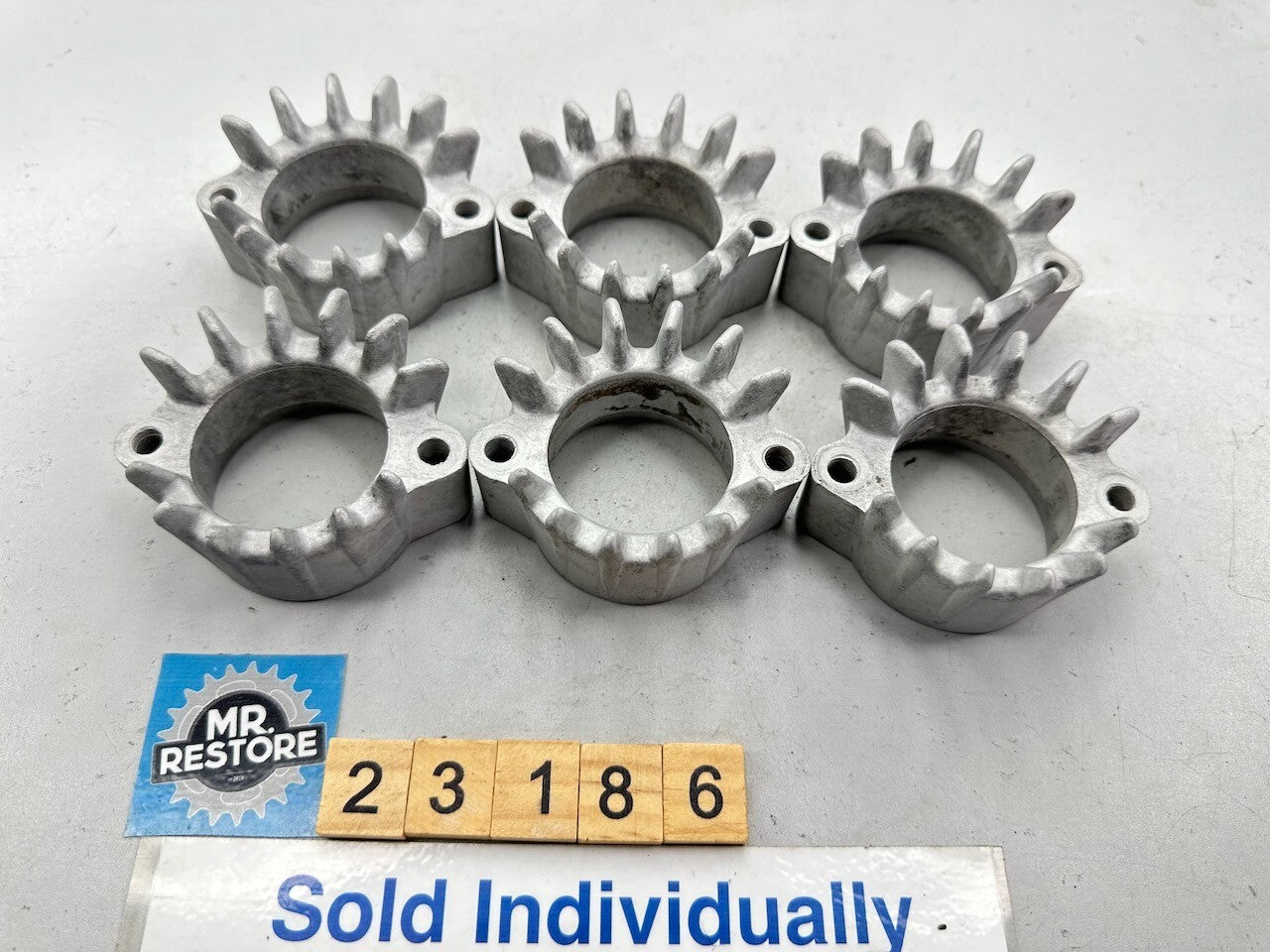Honda CX650 CX500 GL650 GL500 OEM Alloy Exhaust Ring Nut Flange Joint Clamp