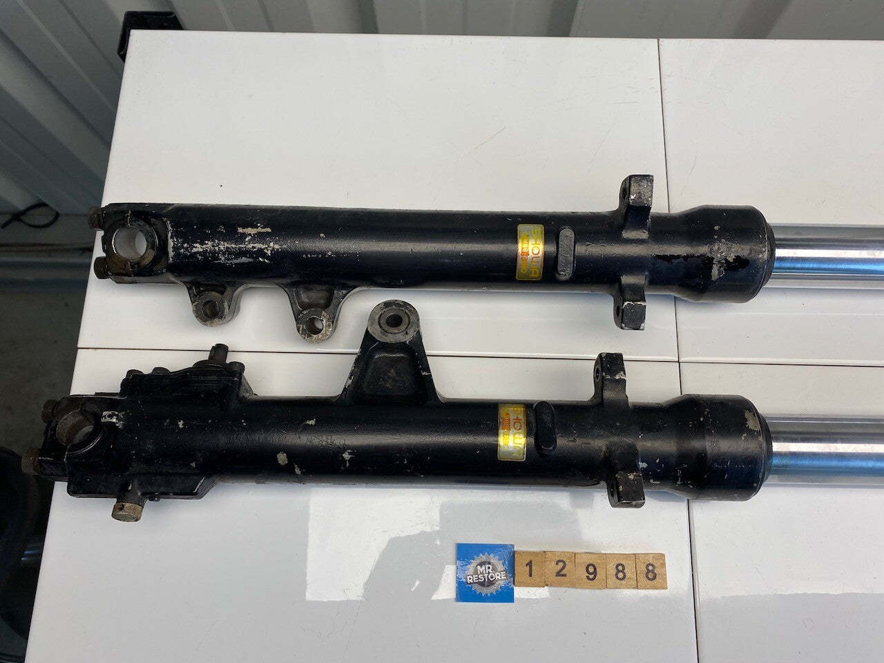 Honda VF1000F Interceptor 41mm Forks with TRAC damper - Pair