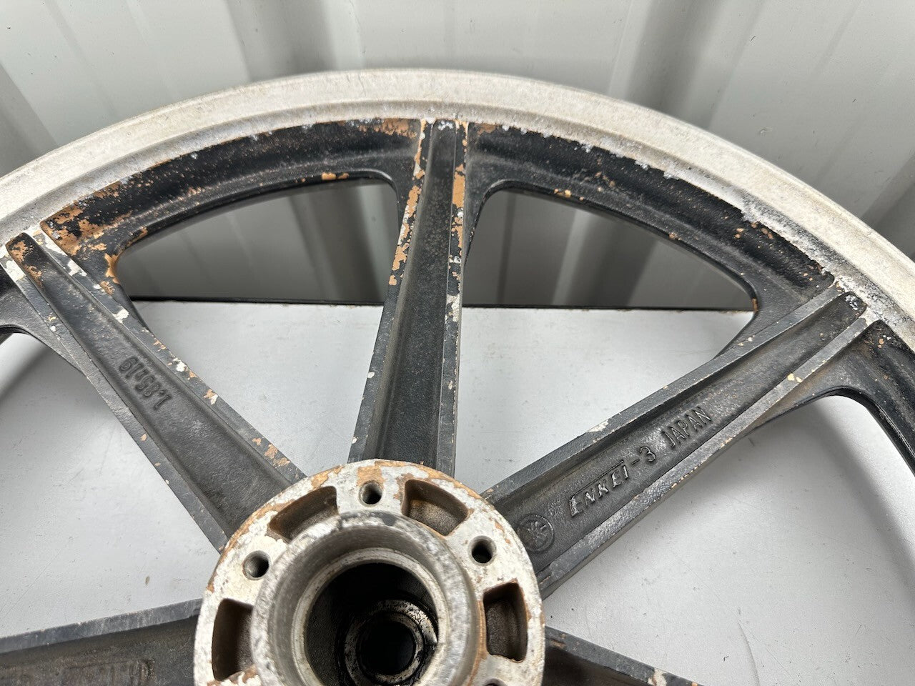 Yamaha 19 x 1.85 Enkei Vintage Front Alloy Wheel (RD XS ?)