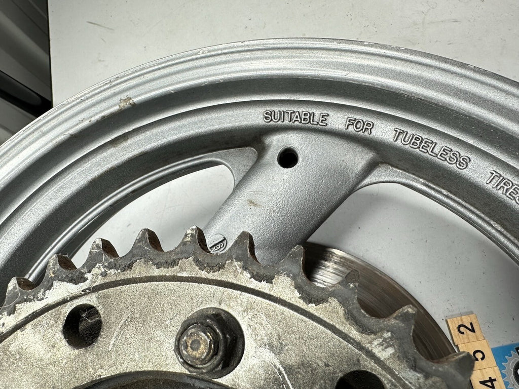 Yamaha FJ1200 Rear Wheel, Sprocket Carrier & Disc 3CV-25338-00-WG (R-58)