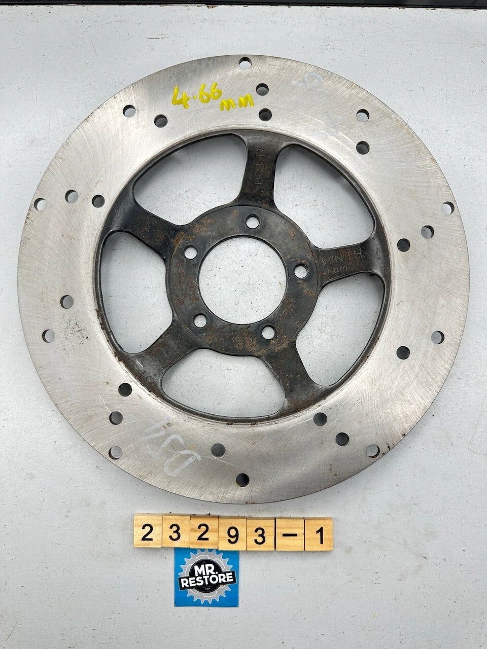 Honda CB250T Dream CB750F2 Front Disc (Drilled)