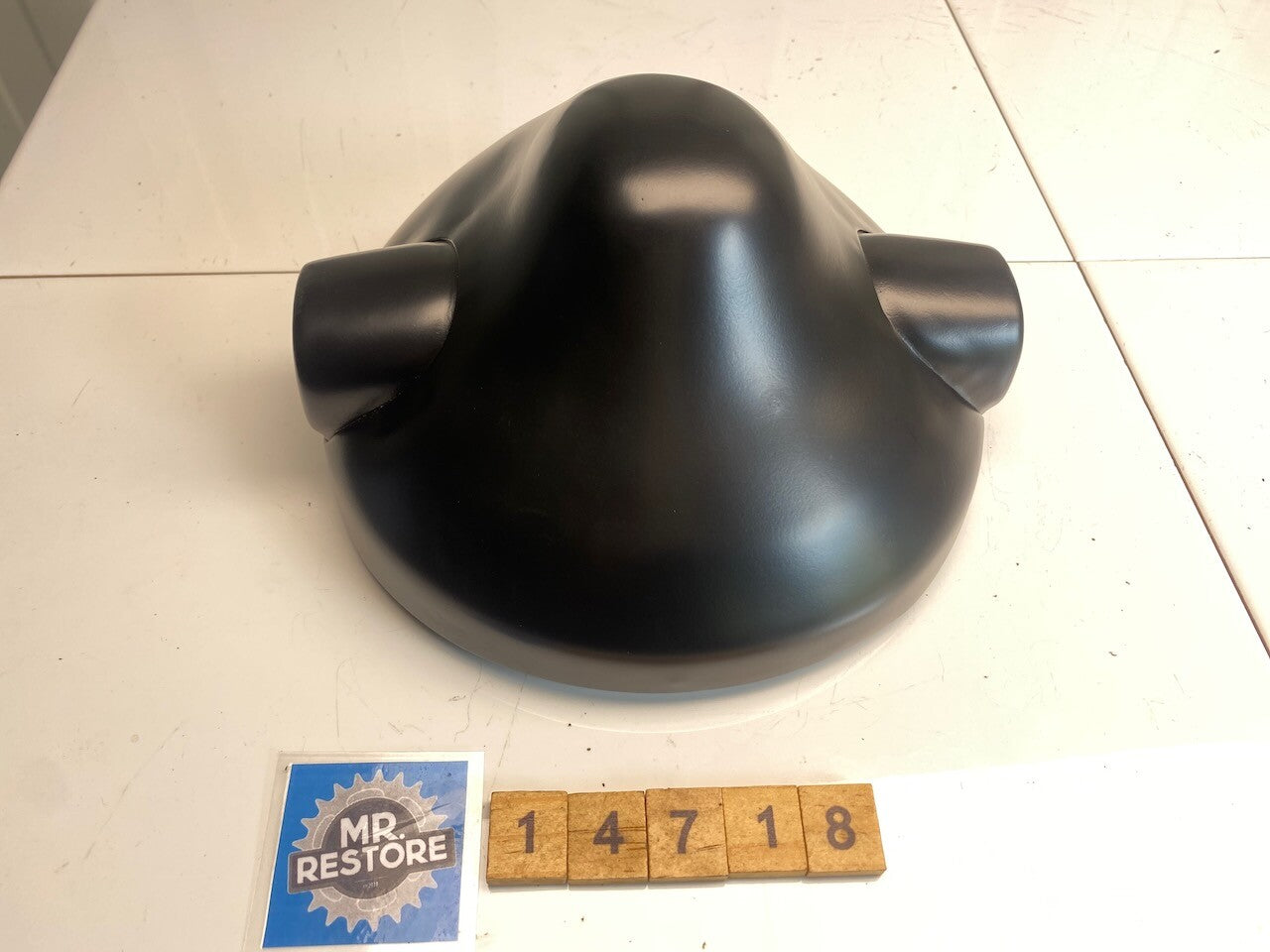 Kawasaki Z750 KZ750 Steel Headlight Bowl OEM Stanley - Repainted (190mm across)