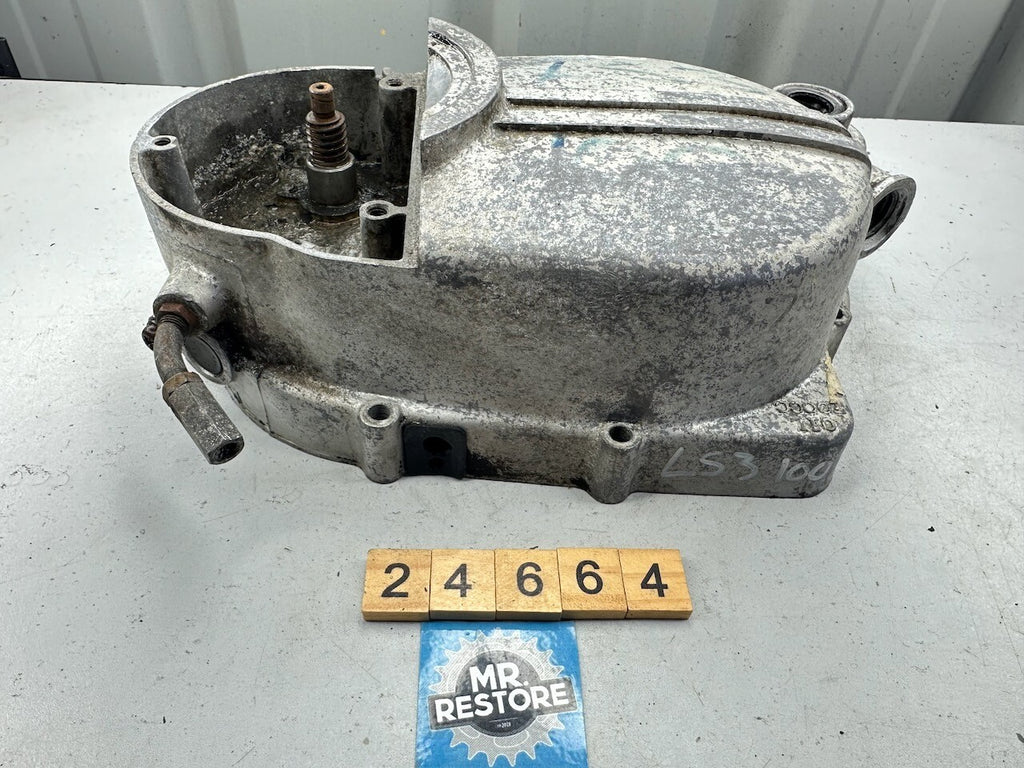 Yamaha LS3 100 Crankcase Cover & Oil Pump Drive