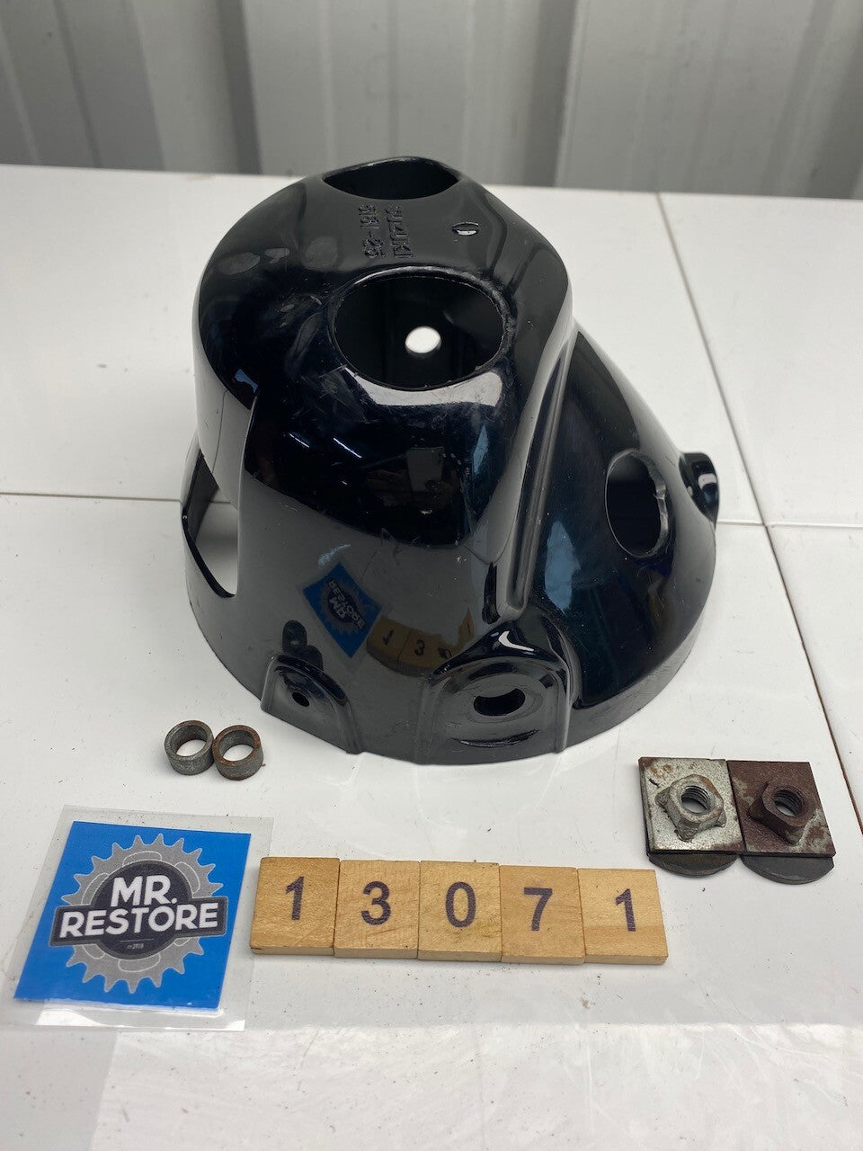 Suzuki DR250 DR125 TS125 Headlight Bowl OEM 5181-25 51811-38210-019