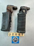 Kawasaki GT550 Z550 Riders Foot Rest Peg Pair 34027-1108  34027-1109  34003-1148