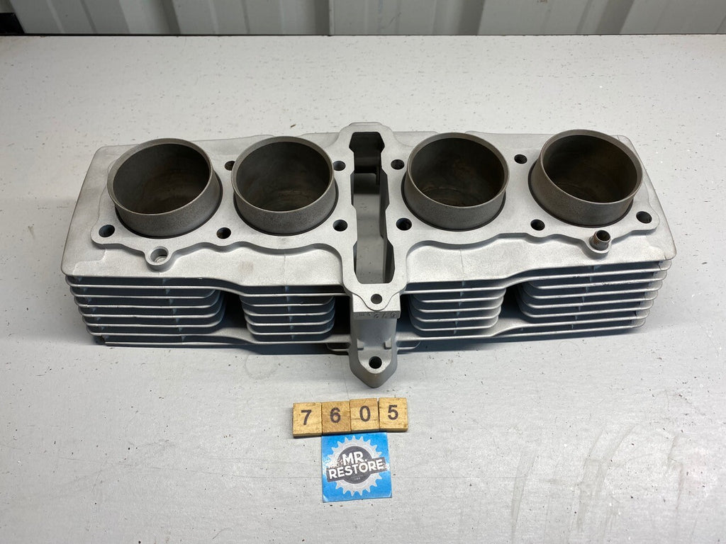 Honda CBX550 Cylinder Block Barrels on Original 59.2mm Bore (blasted)