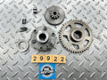 Yamaha FZR250 3LN 2KR 3HX1 Starter Clutch / Wheel & Idler Gears - 4G2-15580