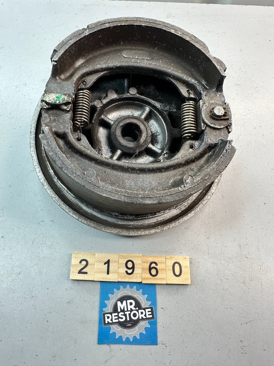 Honda CB400 1978-79 Rear Brake Shoe Plate & Lever 43110-413