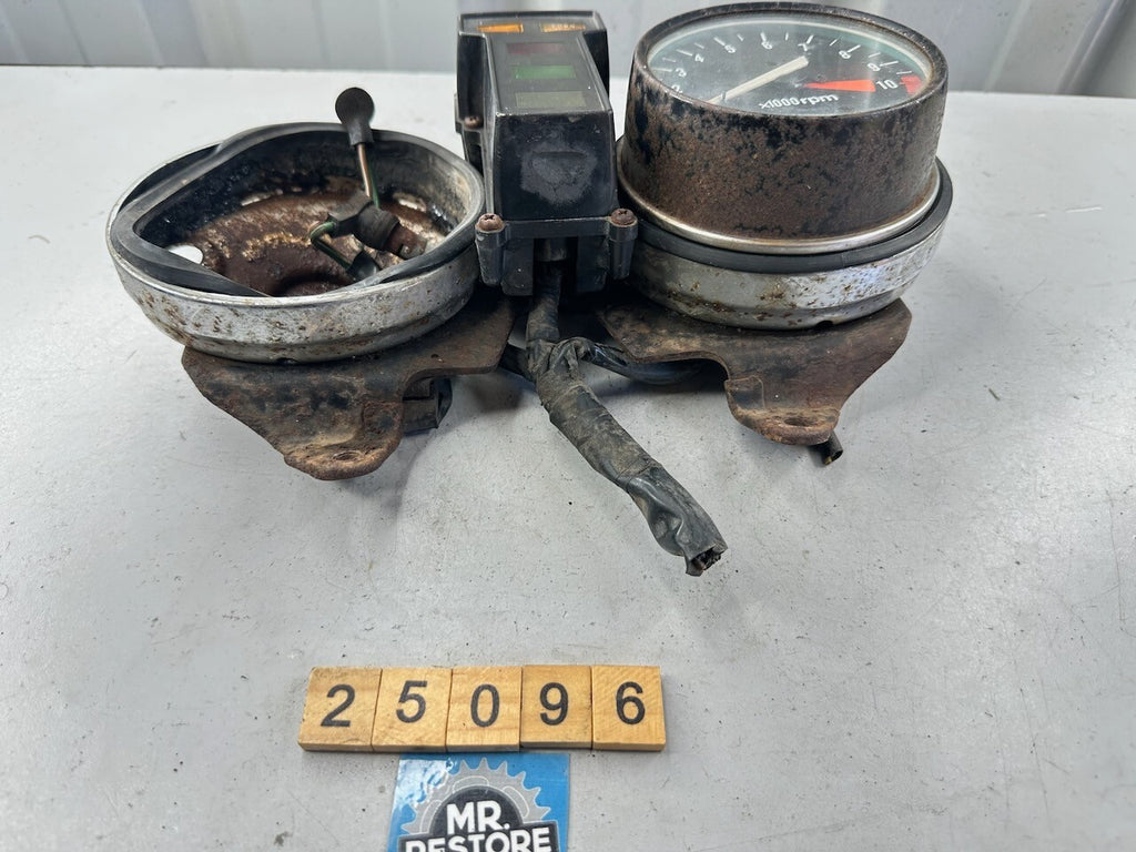 Honda CX500 C D Tachometer, Lights & Mount Bracket 37250-449-008