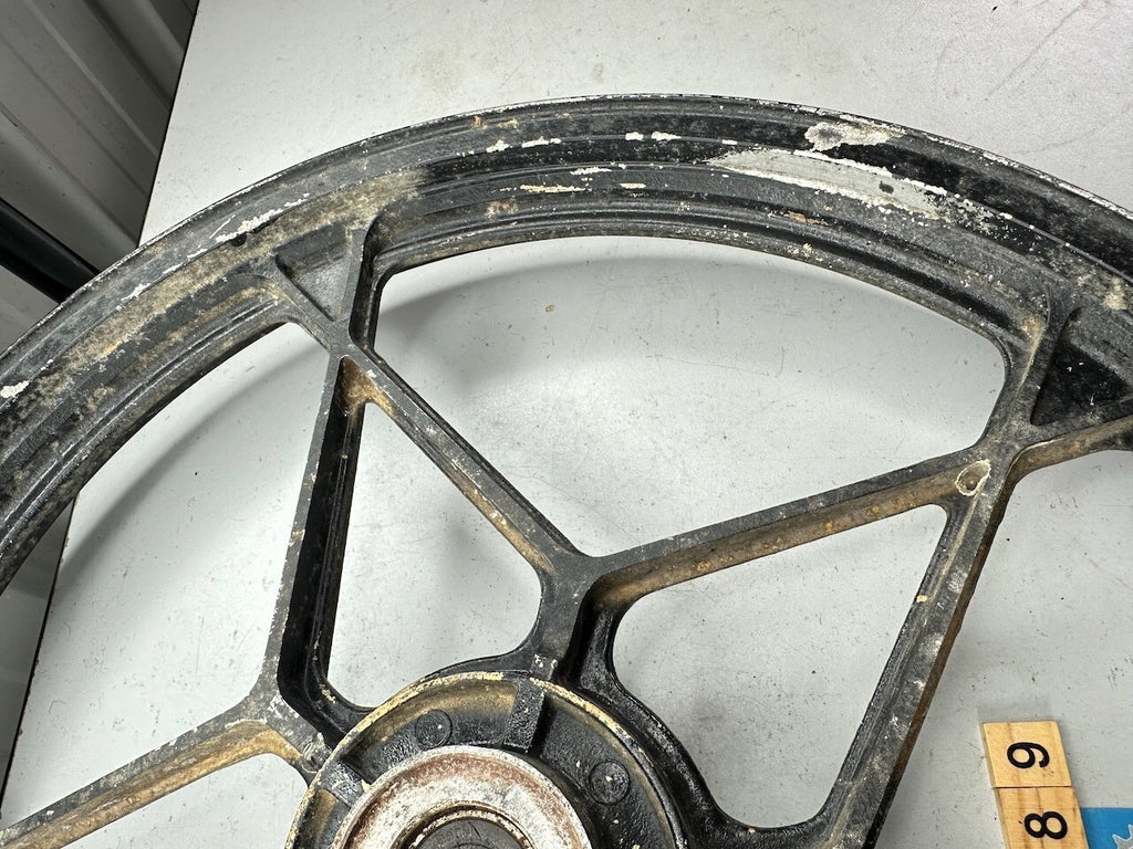Suzuki Classic Vintage Rear Wheel (GS ? GT200 ? GSX ?) 18x1.60 (Dated Sep 1982)