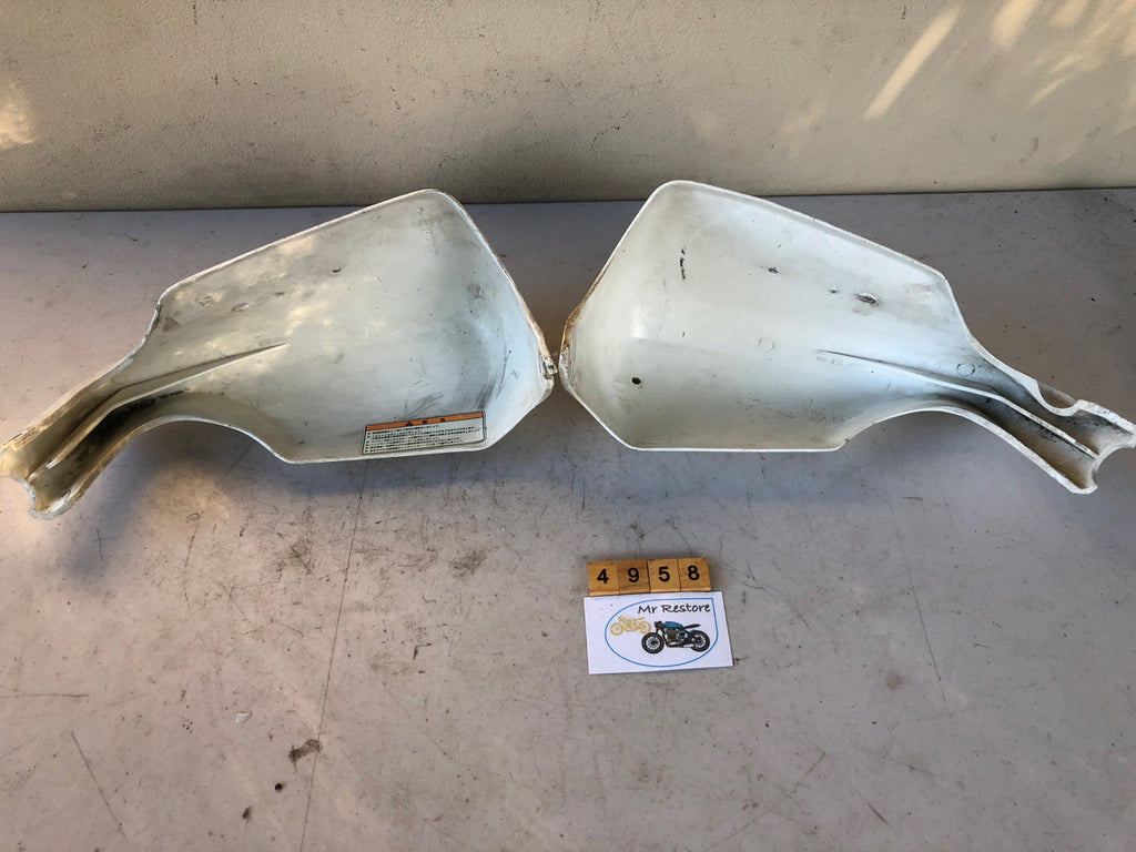 Suzuki (DR ?) VMX Bark Busters Handle Bar Protectors Pair OEM