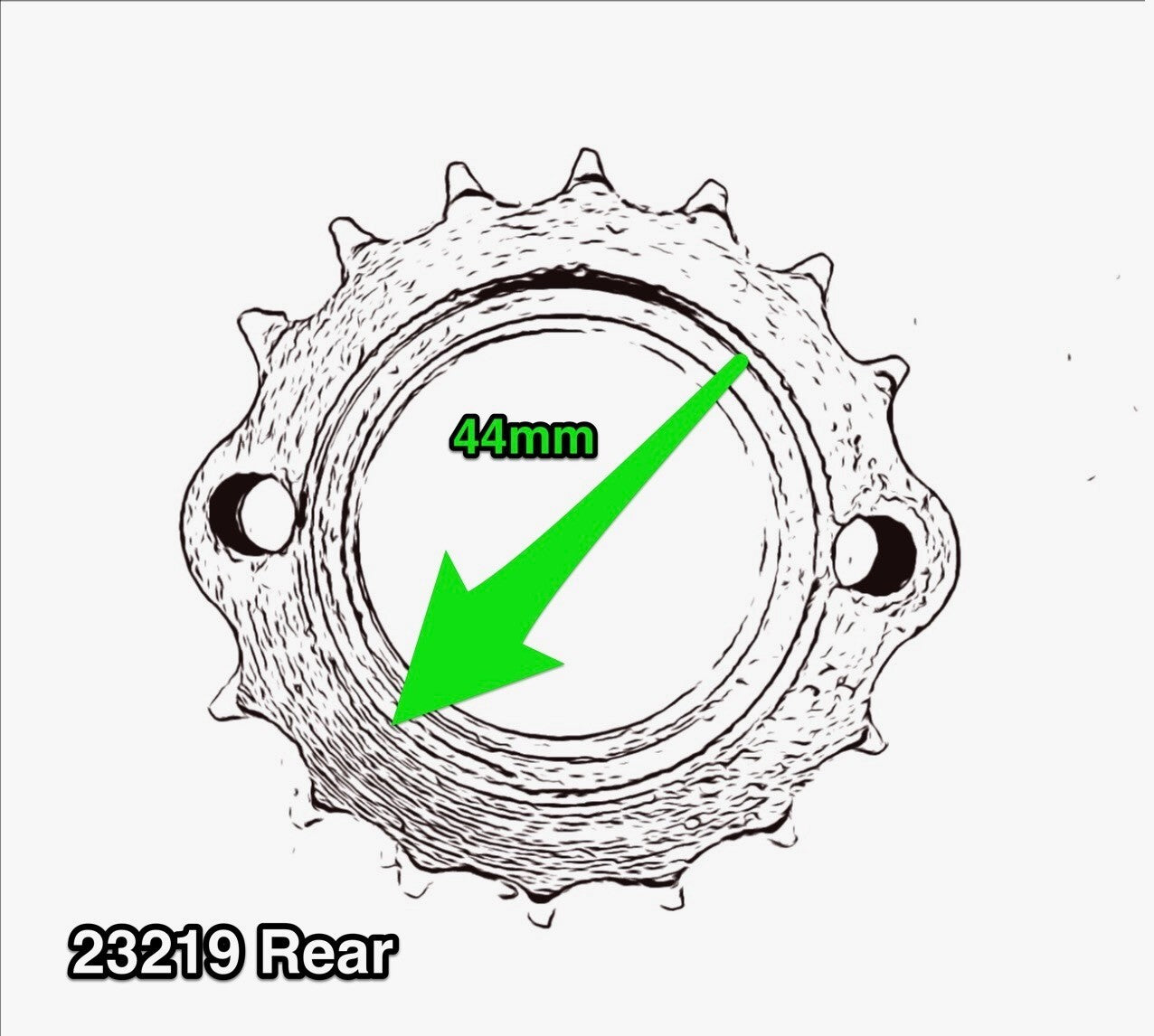 Honda CB CL ?? OEM Exhaust Ring Nut Flange Joint Clamp