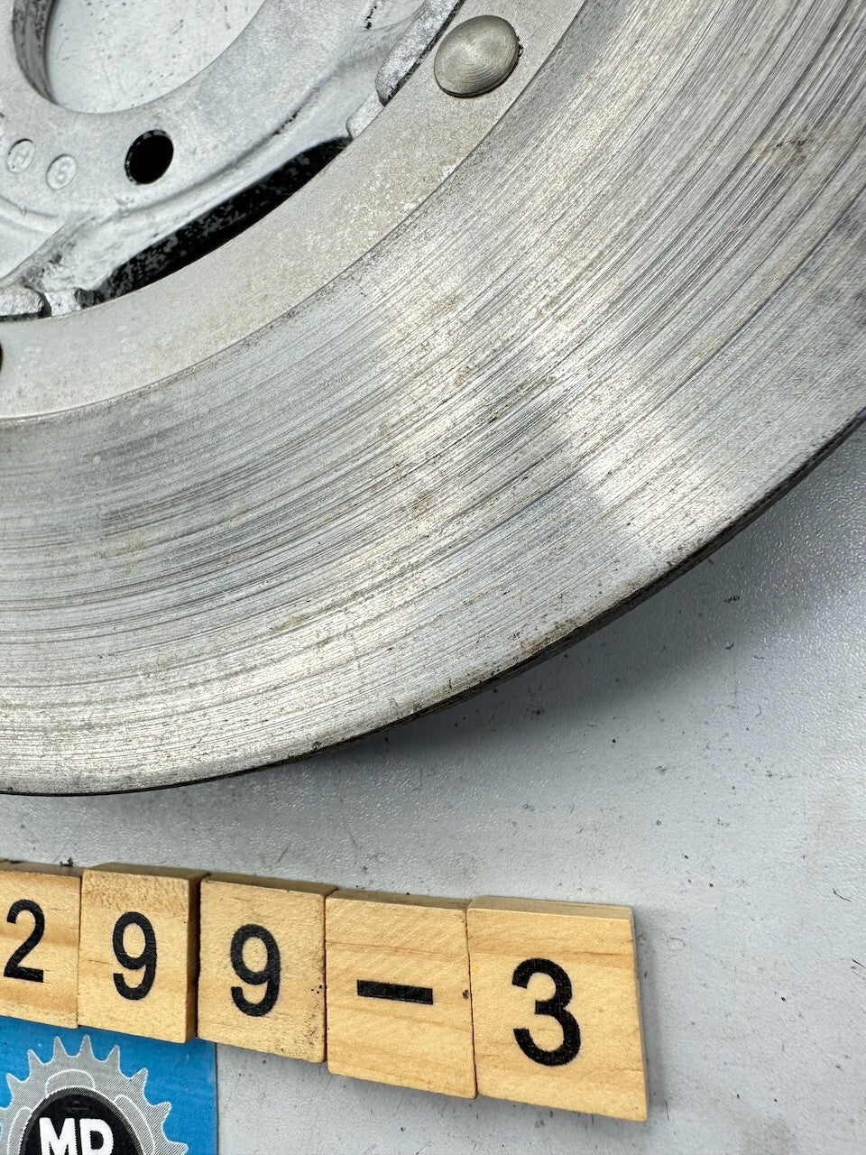 Honda CB350 CB360 CB400 OEM Front Disc Rotor 7.mm Remaining 45120-369