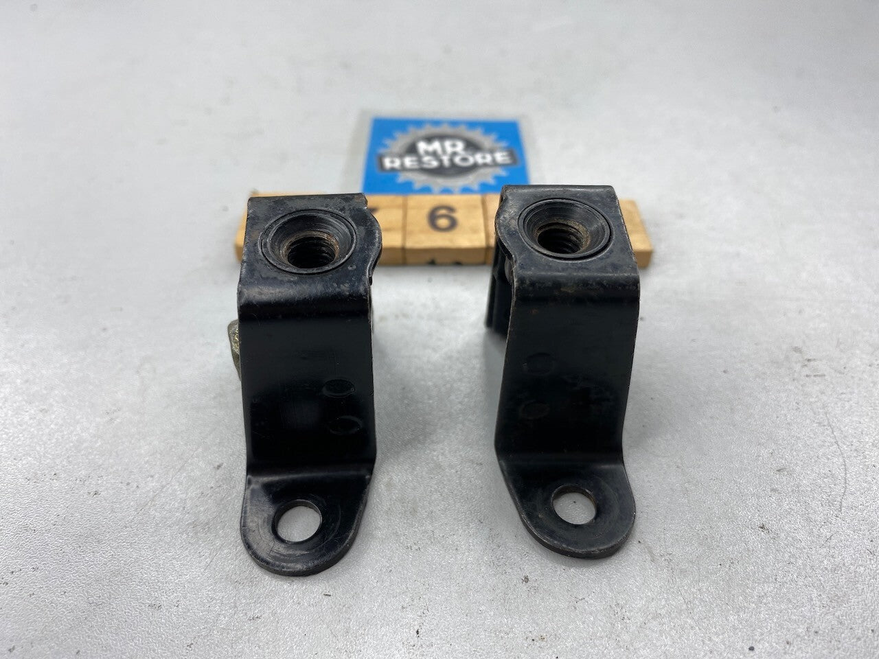 Honda GL1000 Goldwing 1976-77 Shelter Brackets (Pair) 83125-371 - 83126-371-010