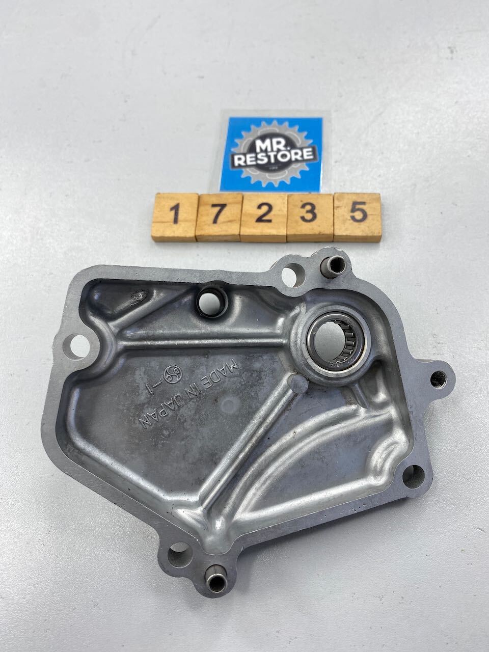 Kawasaki KR250 KR-1  KR-1R  KR-1S Transmission Cover 14024-1593 Vapour Blasted