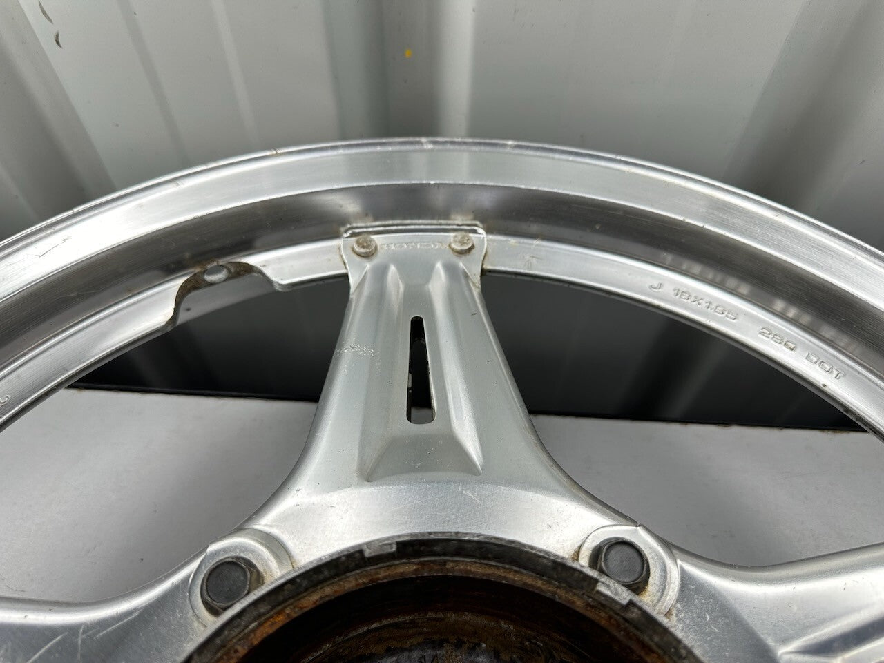 Honda CB250N CB400N Super Dream Hawk Rear Comstar Wheel Rim 18  x 1.85 (Feb 80)