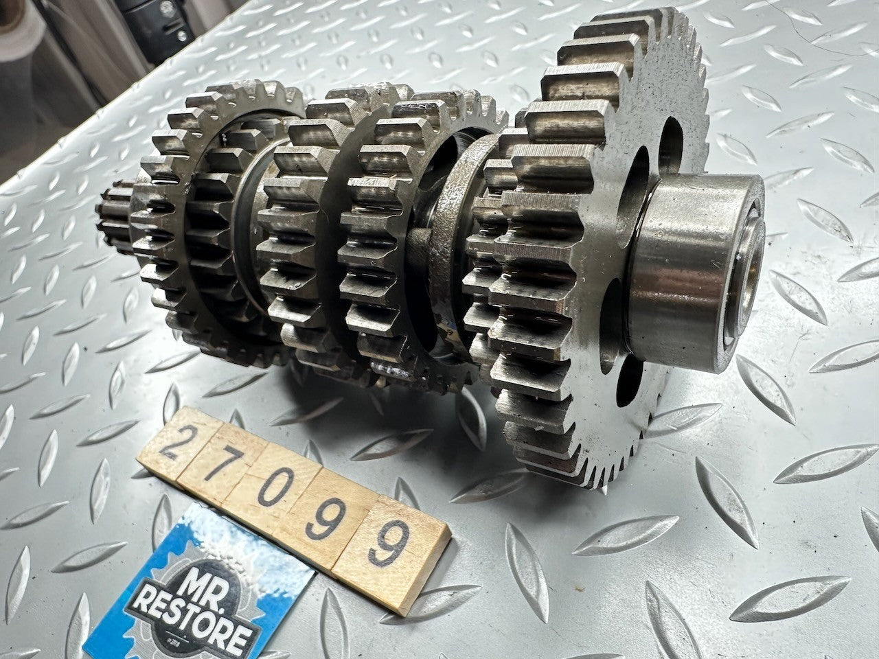 Kawasaki ZX250 ZXR250 CE - Transmission Output Shaft & Gears 13128-1172