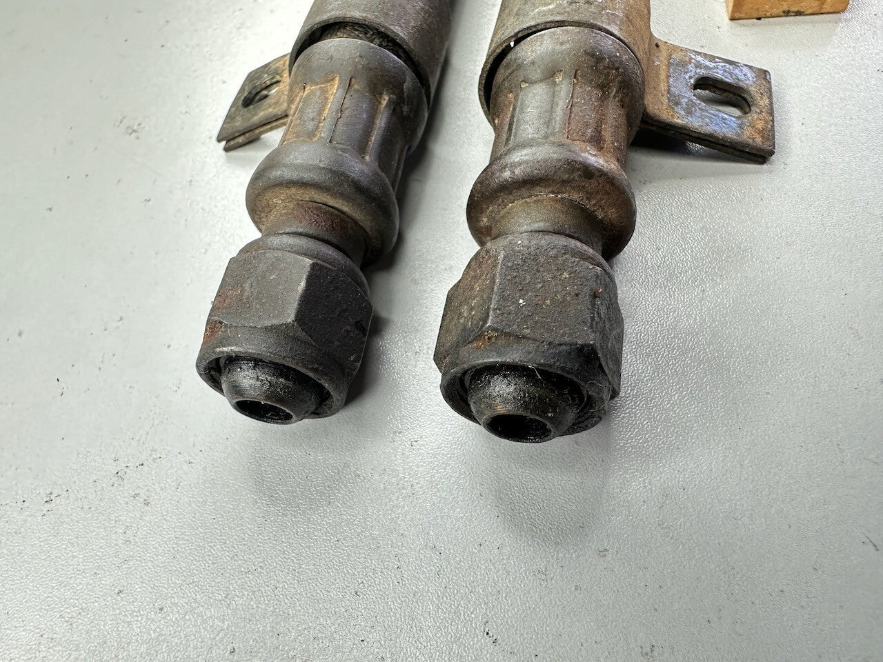 Suzuki GSX550 GSX500 Pair of Oil Cooler Hose Line Pipes