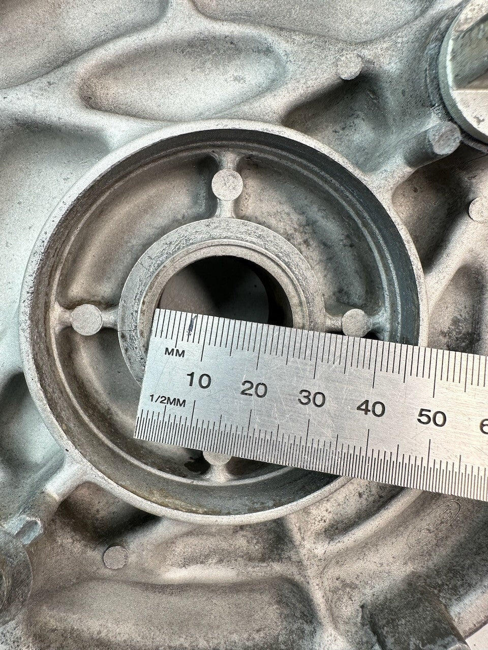 Honda VMX Vintage Motocross Magnesium Rear Brake Plate (CR? XL? XR?)