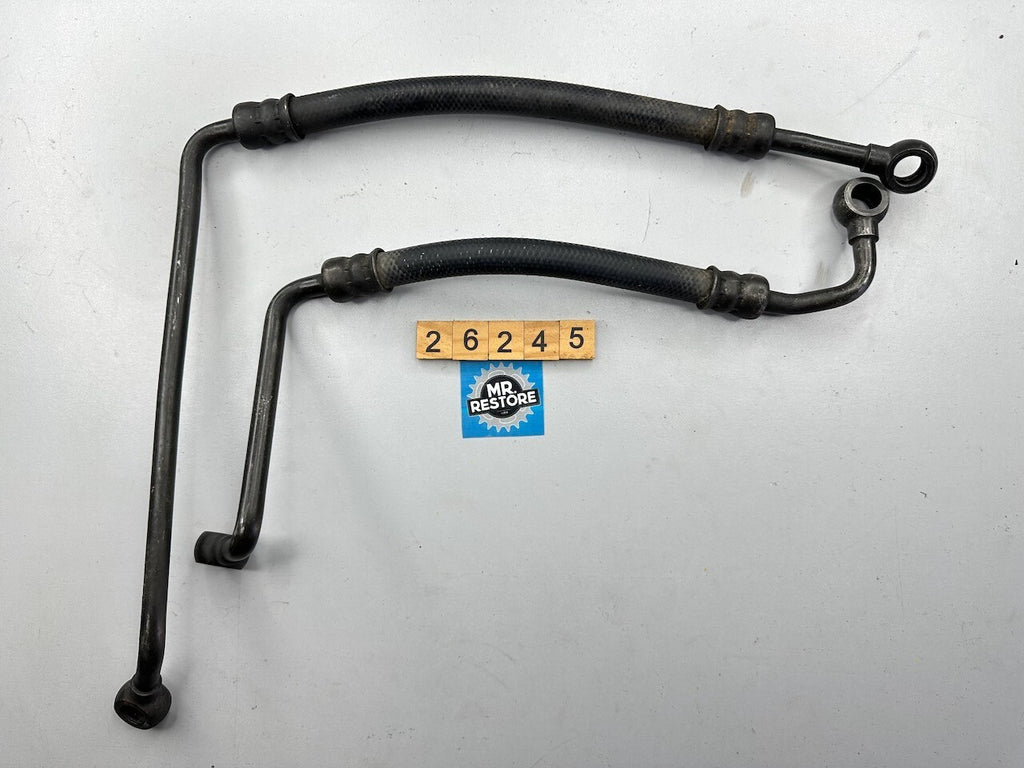 Kawasaki ZZR1100 ZX1100 Ninja ZX-11 - Pair of Oil Cooler Hose Line Pipes
