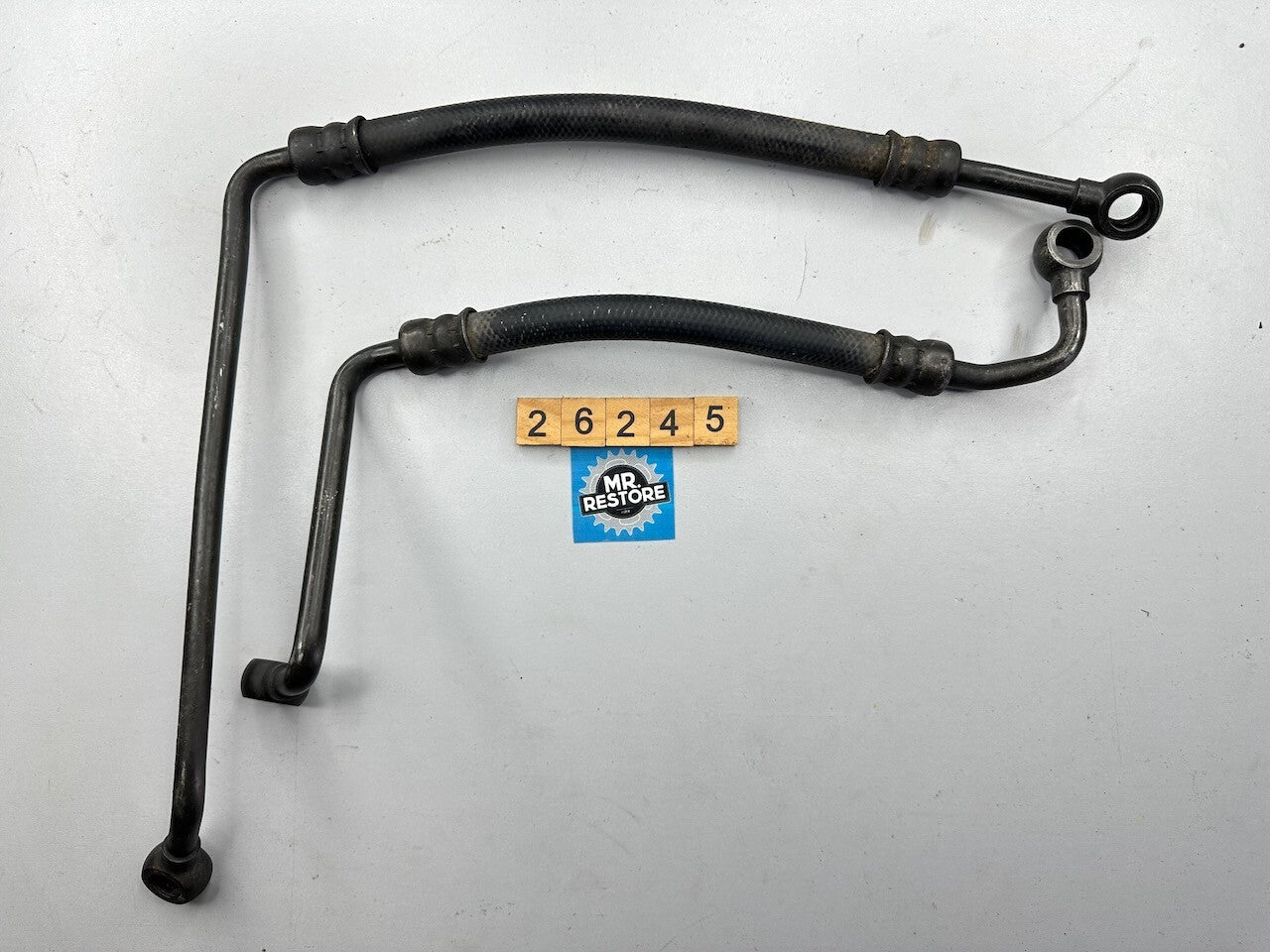 Kawasaki ZZR1100 ZX1100 Ninja ZX-11 - Pair of Oil Cooler Hose Line Pipes
