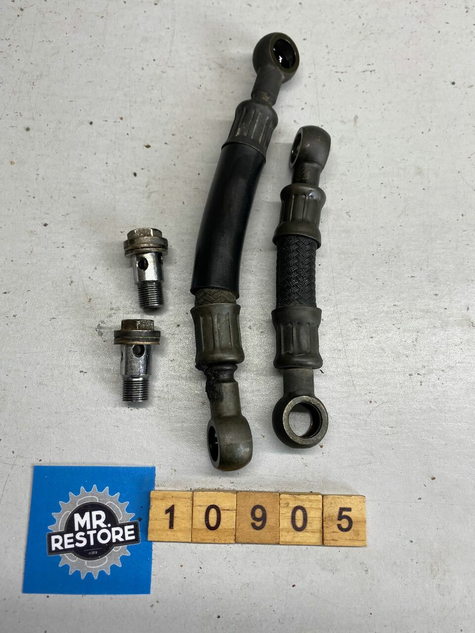 Suzuki TL1000 Oil Cooler Hoses OEM 16460-02F00 16470-02F00