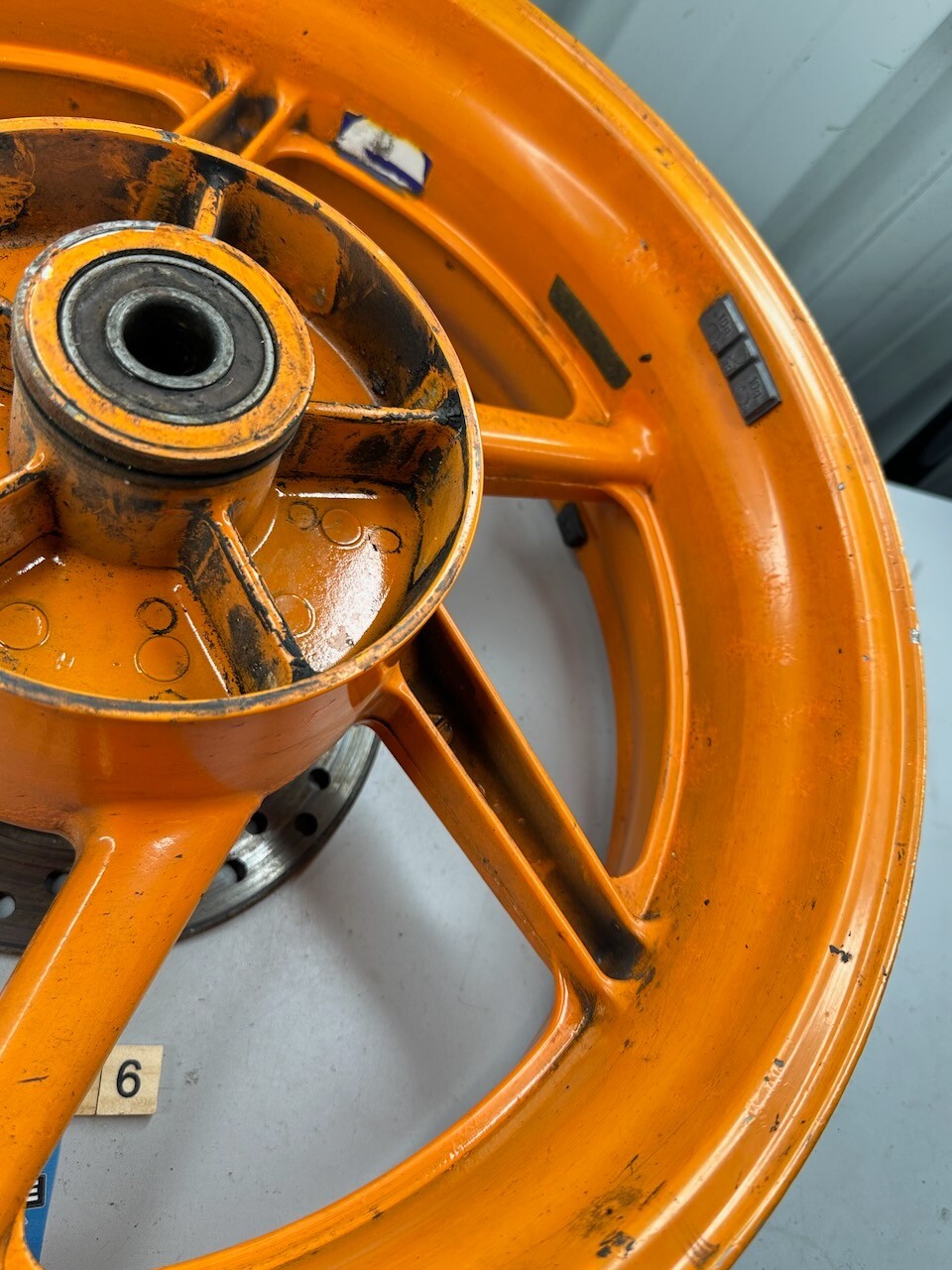 Honda 1994 CBR900RR Fireblade Rear Wheel 42650-MAE-305ZA