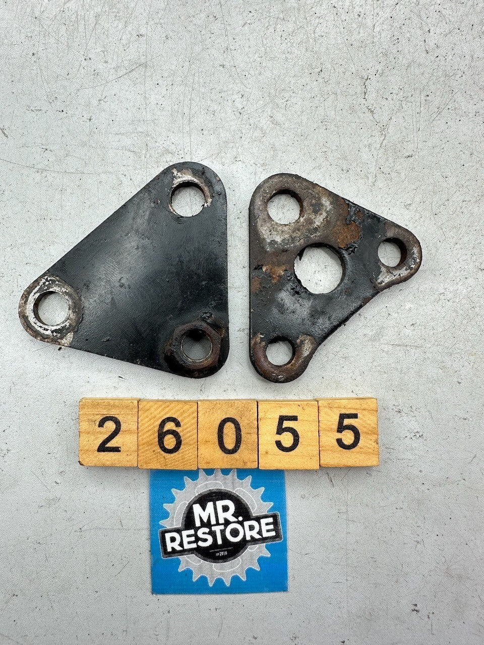 Kawasaki Z1300 KZ1300 '79-82' ZG1300 Two Front Engine Mount Brackets