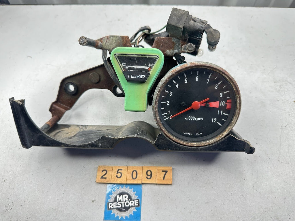 Honda CX500 Tachometer, Fuel Gauge & Mount Bracket