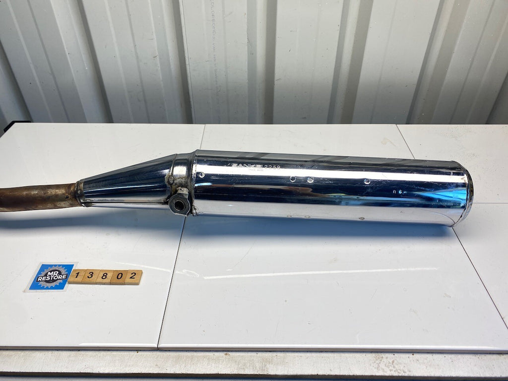 Kawasaki GPX250 L/H Exhaust Pipe Muffler - Chrome
