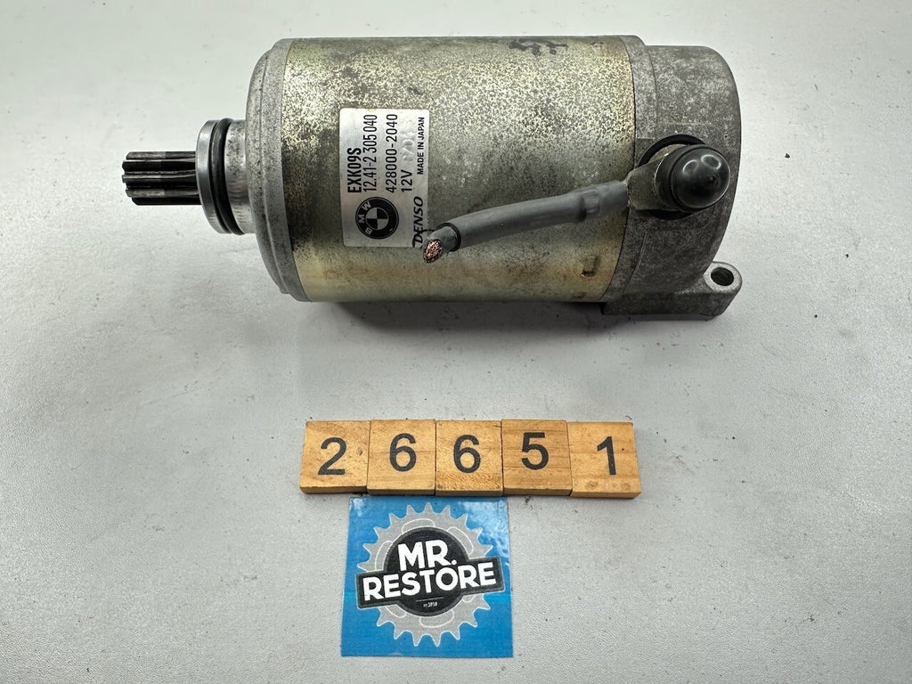 BMW K1200S '03-08' OEM Denso Starter Motor 12412305040