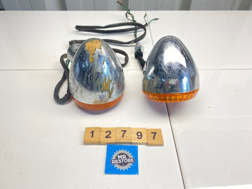 Kawasaki VN800 Vulcan Pair of Indicators (Tested & working) (Spares or repair)