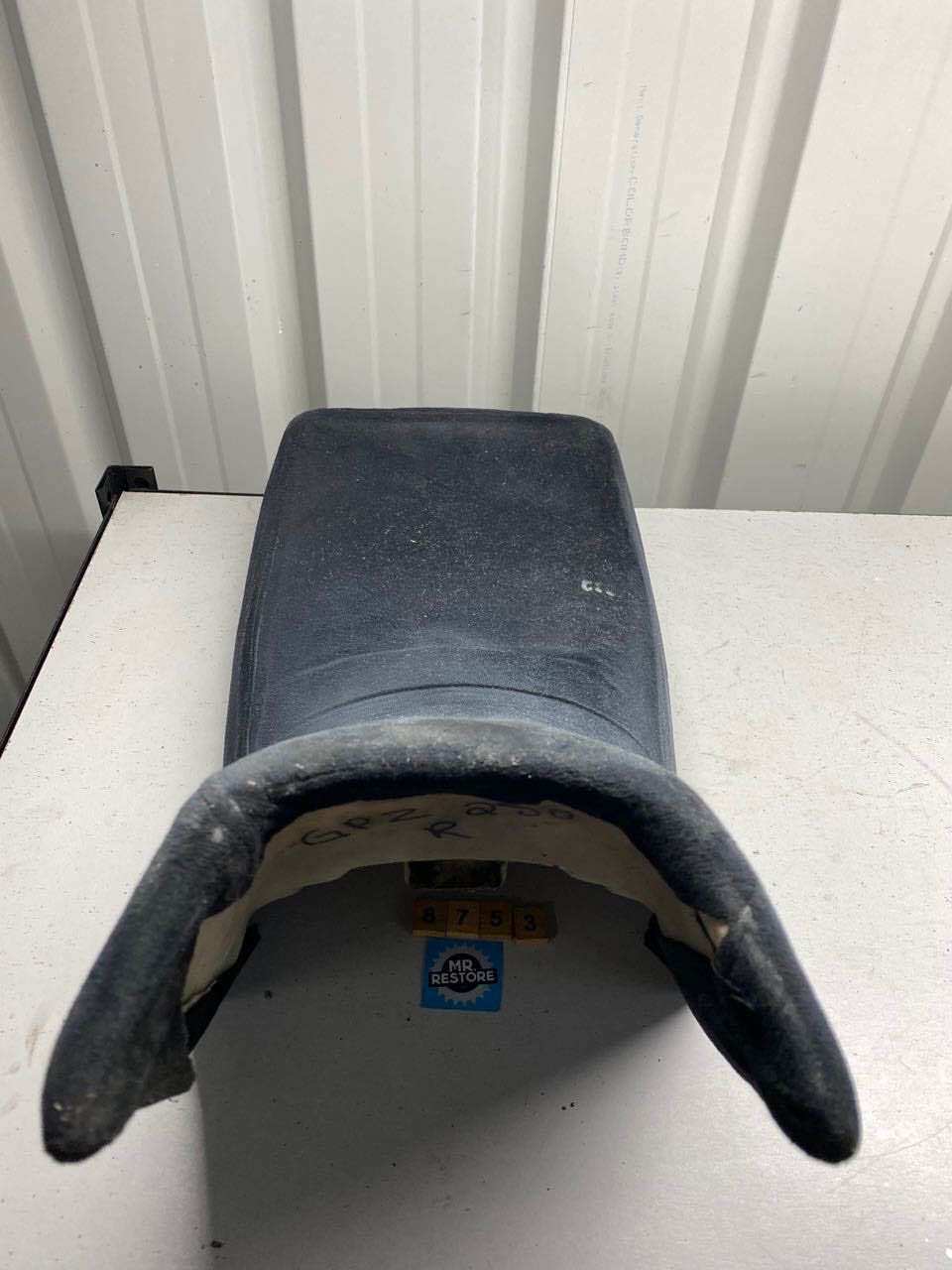 Kawasaki GPZ250R EX250 Ninja Seat 1986 1987 53001-1462 - Suede covered 