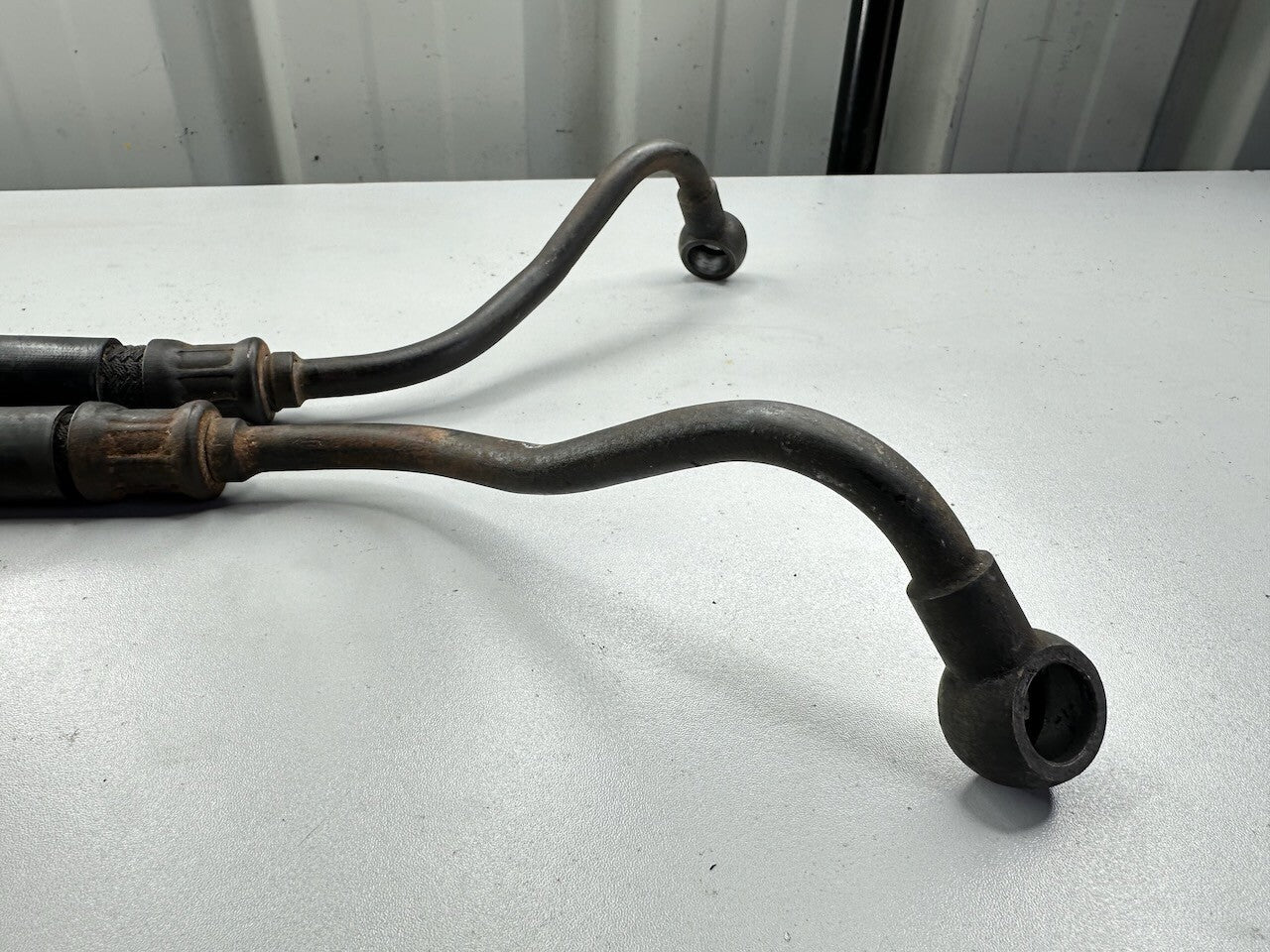 Suzuki GSX550 GSX500 Pair of Oil Cooler Hose Line Pipes