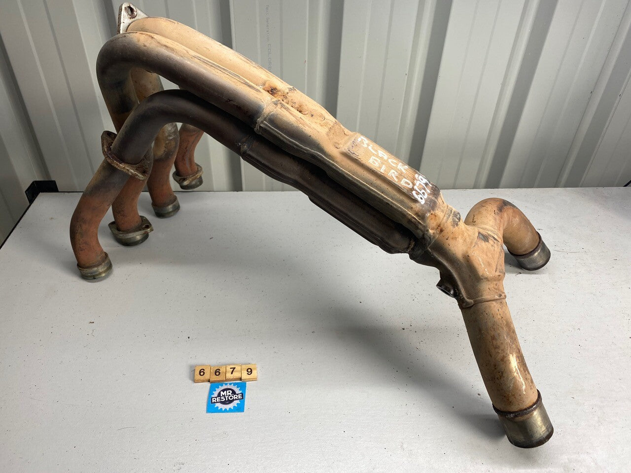 Honda CBR1100R XX Blackbird Set of Headers Downpipes 18150-MAT-G1