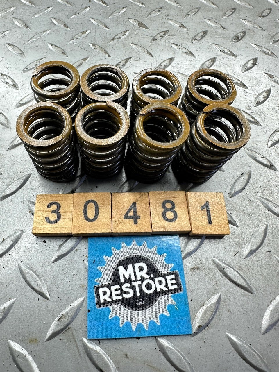 Kawasaki KLZ1000 Versys 1000 2012-19 Exhaust Valve Spring Set of 8 - 49078-0706
