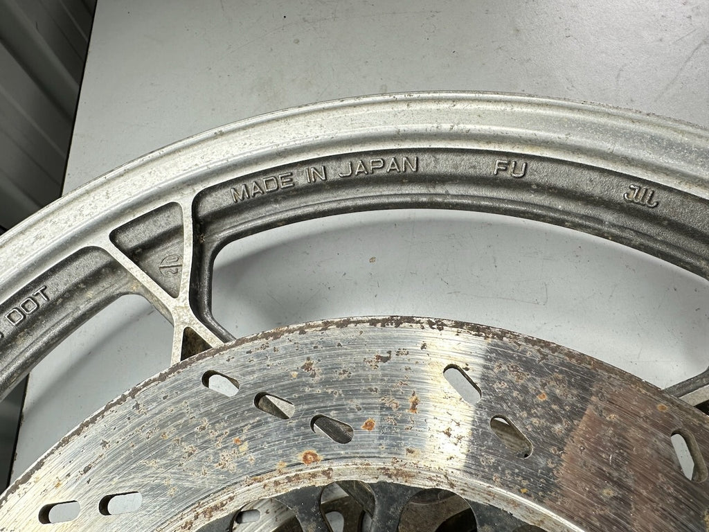 Suzuki GSX750 Front Wheel 19x1.85 (Dated May 82)