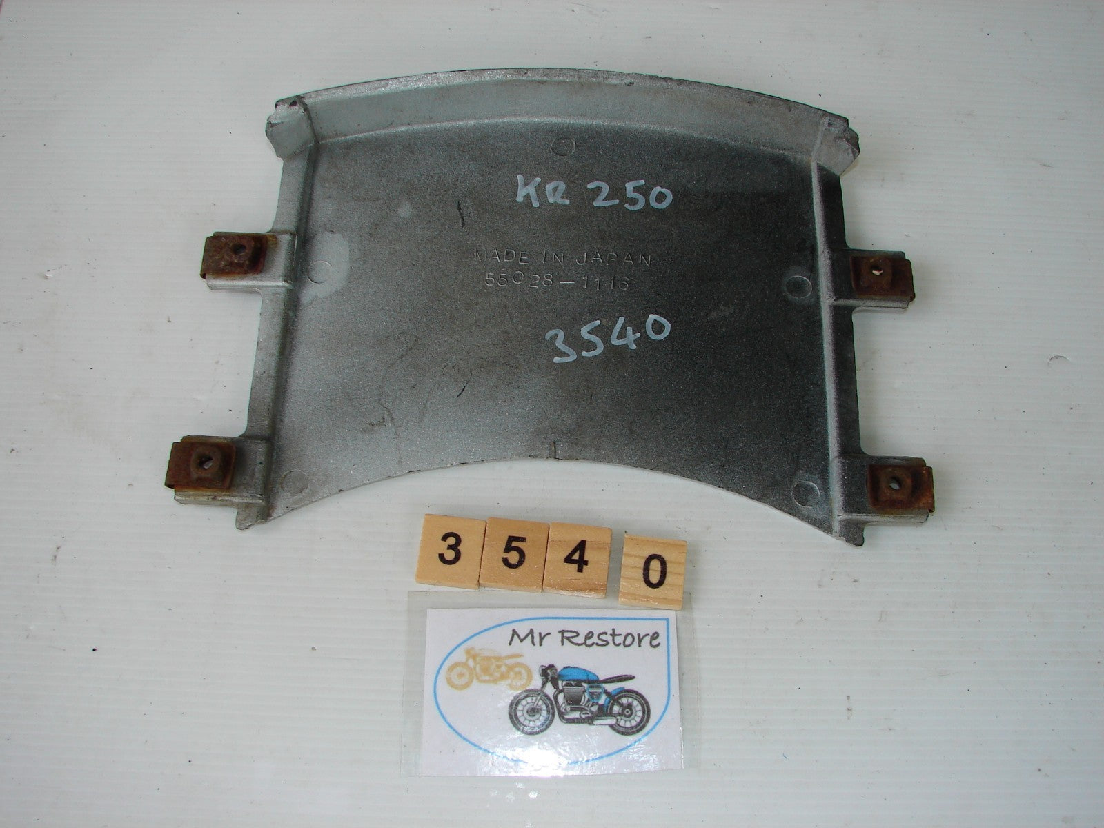 Kawasaki  KR250 tail cover 55028-1116 - two different colours available