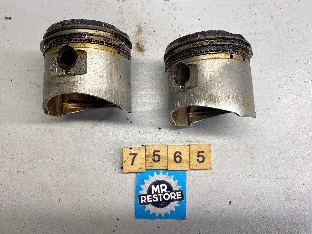 Honda CB250N CB250T Barrels Cylinders & Pistons at Original Bore (62mm)