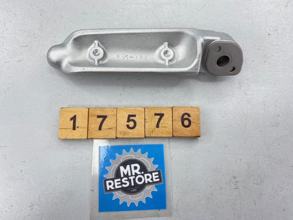 Suzuki RG500 RG400 OEM R/H Riders Footrest Peg - Vapour Blasted - 43501-04A00