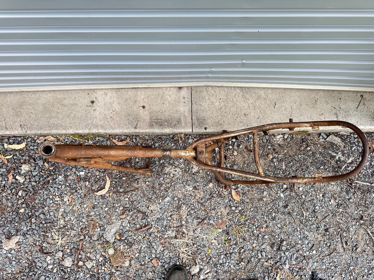 Yamaha TY250 A 1974 Frame 434-21110-01-35