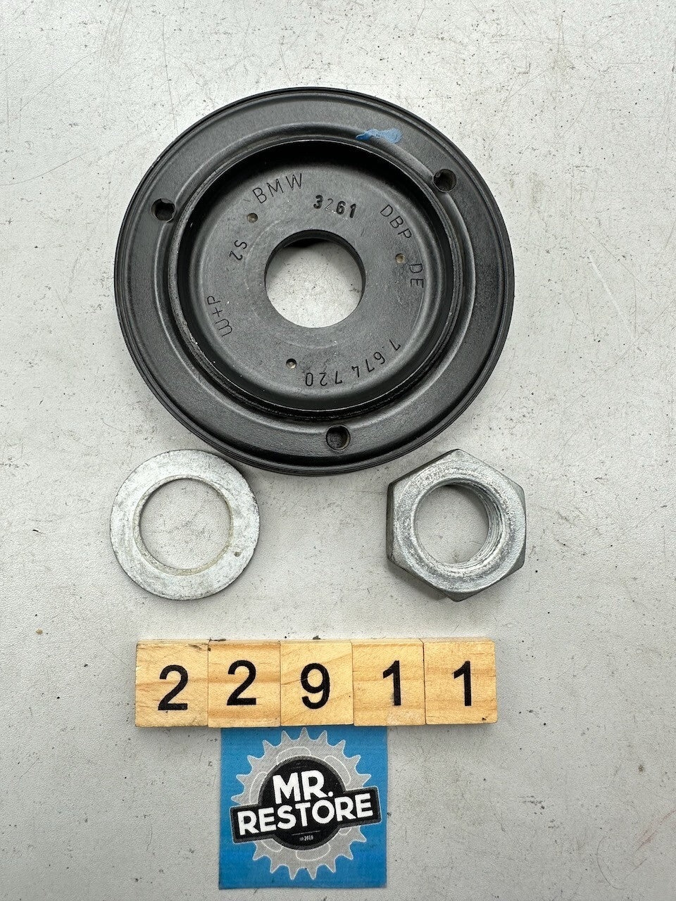 BMW R1200GS / ADV R1200RT R1200S R1200ST R1200R HP2 Crankshaft Alternator Pulley