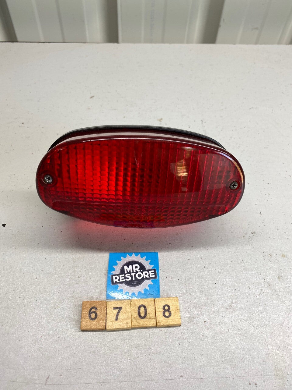 Kawasaki ZR 250 Balius ER500 ZL600 Complete Tail Light - 23025-1249