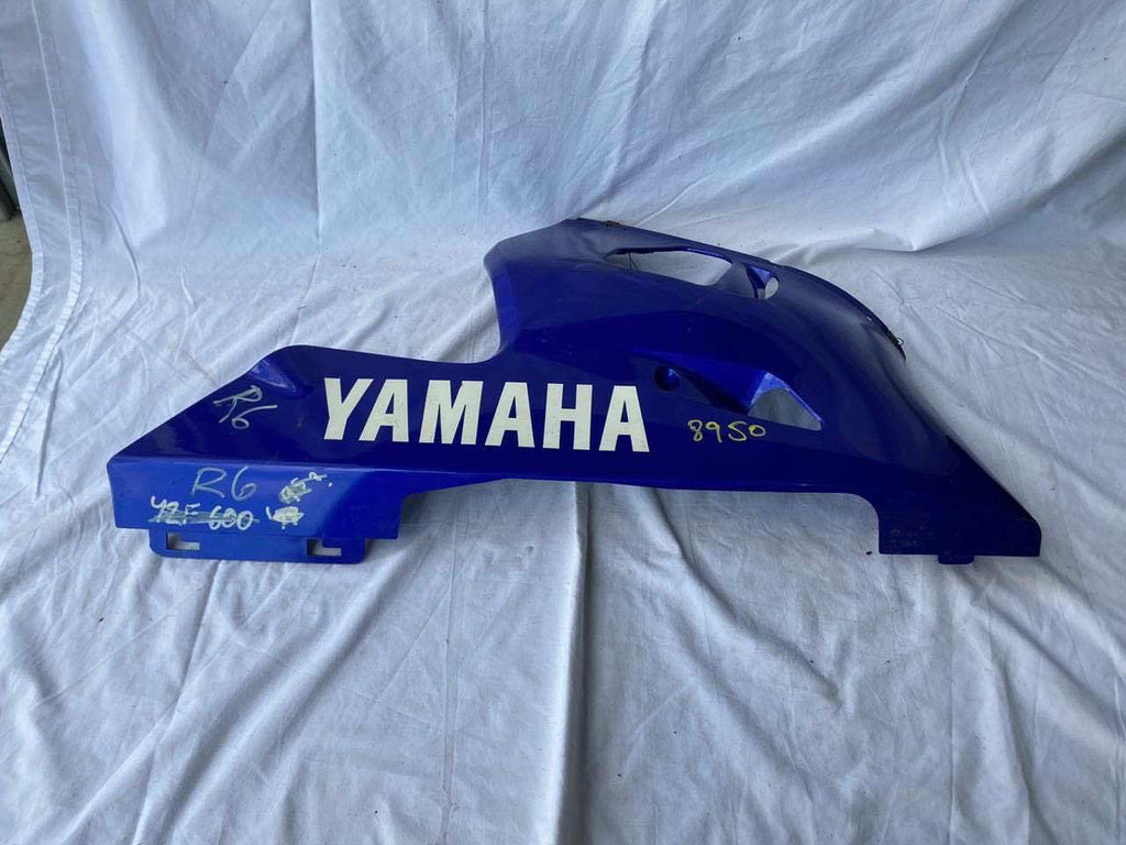 Yamaha R6 YZF 98-02 R/H Lower Fairing Panel 5EB-28395 Blue
