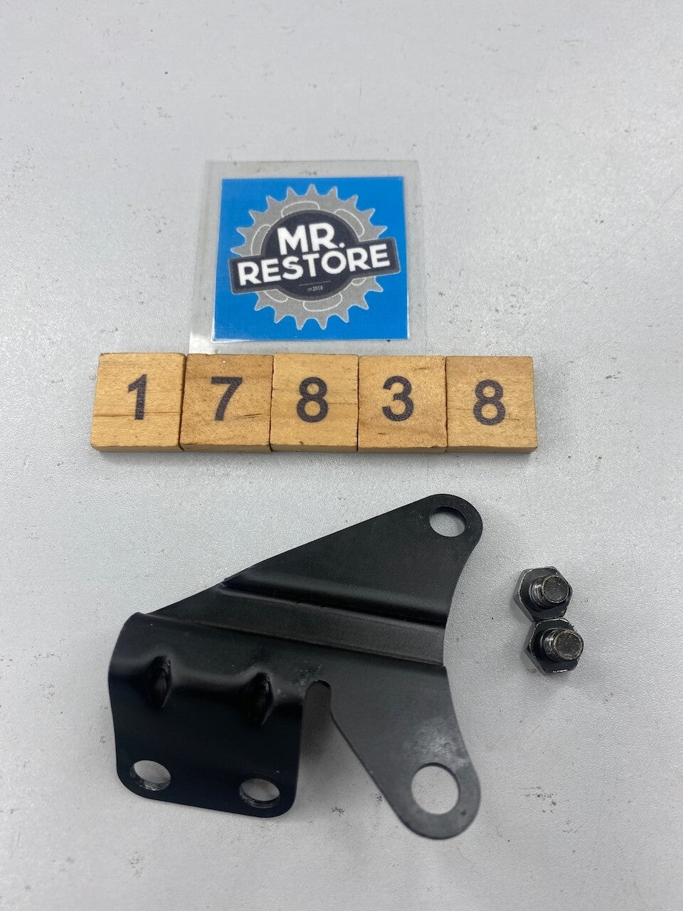 Yamaha TZR250 1KT 2MA Fuel Tap Petcock Bracket & Bolts OEM