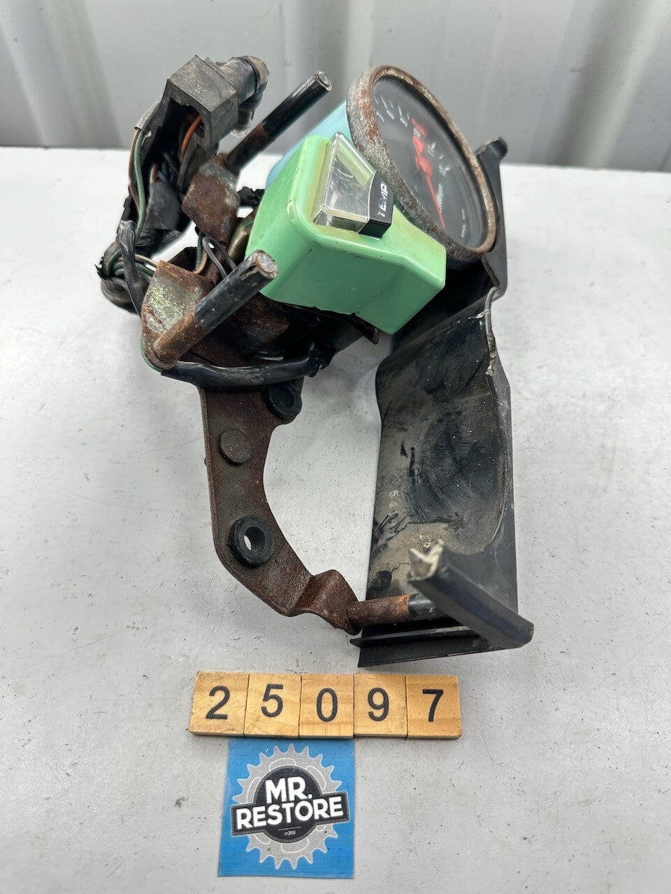 Honda CX500 Tachometer, Fuel Gauge & Mount Bracket
